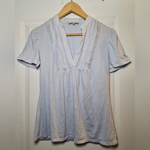 RW & Co Soft Modal Cotton Short Sleeve Blouse (M)